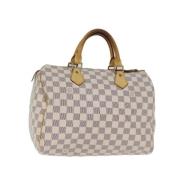 Pre-owned Canvas louis-vuitton-bags Louis Vuitton Vintage , Beige , Da...