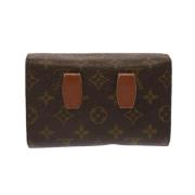 Pre-owned Canvas shoulder-bags Louis Vuitton Vintage , Brown , Dames