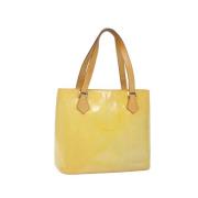 Pre-owned Leather louis-vuitton-bags Louis Vuitton Vintage , Yellow , ...