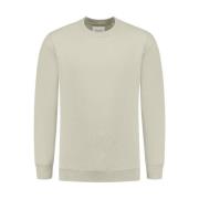 Crewneck Loose Fit Sweater Pure Path , Green , Heren