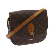 Pre-owned Canvas louis-vuitton-bags Louis Vuitton Vintage , Brown , Da...