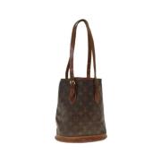 Pre-owned Canvas louis-vuitton-bags Louis Vuitton Vintage , Brown , Da...