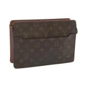 Pre-owned Canvas louis-vuitton-bags Louis Vuitton Vintage , Brown , Da...