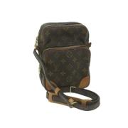 Pre-owned Canvas louis-vuitton-bags Louis Vuitton Vintage , Brown , Da...