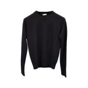 Pre-owned Wool tops Yves Saint Laurent Vintage , Black , Dames