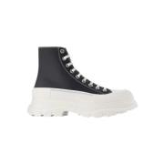 Pre-owned Leather sneakers Alexander McQueen Pre-owned , Multicolor , ...