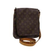 Pre-owned Canvas louis-vuitton-bags Louis Vuitton Vintage , Brown , Da...