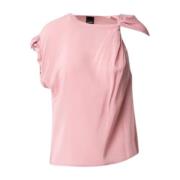 Stijlvolle Blouse voor Vrouwen Pinko , Pink , Dames