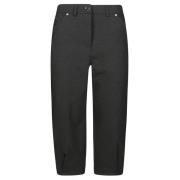 Platte broek stofpunt Pinko , Gray , Dames