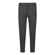 Stijlvolle Stoffen Broek Pinko , Gray , Dames