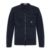 Denim jas Stone Island , Blue , Heren