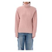 Gezellige Turtleneck Cashmere Sweater Rose Stella McCartney , Pink , D...