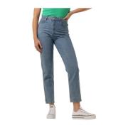 Denagz Mom Jeans Blauw Gestuz , Blue , Dames