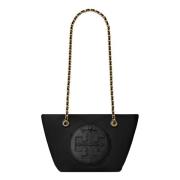 Zwarte Ketting Schoudertas Tory Burch , Black , Dames