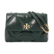 Gewatteerde Schoudertas met Diamantpatroon Tory Burch , Green , Dames