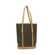 Pre-owned Canvas louis-vuitton-bags Louis Vuitton Vintage , Brown , Da...