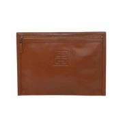 Pre-owned Cotton clutches Givenchy Pre-owned , Brown , Dames