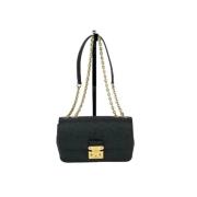 Pre-owned Leather louis-vuitton-bags Louis Vuitton Vintage , Black , D...