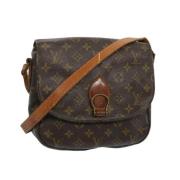 Pre-owned Canvas louis-vuitton-bags Louis Vuitton Vintage , Brown , Da...