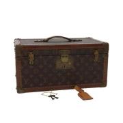 Pre-owned Canvas handbags Louis Vuitton Vintage , Brown , Dames