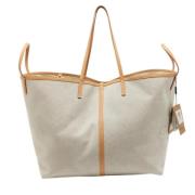 Pre-owned Canvas totes Burberry Vintage , Beige , Dames