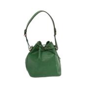 Pre-owned Leather louis-vuitton-bags Louis Vuitton Vintage , Green , D...