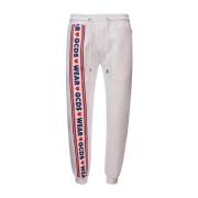 Stijlvolle katoenen jeans en broek Gcds , White , Heren