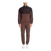 Multicolor Tracksuit met Koordsluiting Emporio Armani EA7 , Brown , He...