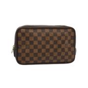 Pre-owned Canvas louis-vuitton-bags Louis Vuitton Vintage , Brown , Da...