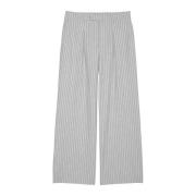 Pinstripe broek wijd Marc O'Polo , Gray , Dames