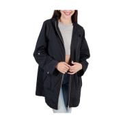 Parka Light Jackets Geox , Blue , Dames