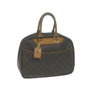 Pre-owned Canvas handbags Louis Vuitton Vintage , Brown , Dames