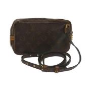 Pre-owned Canvas louis-vuitton-bags Louis Vuitton Vintage , Brown , Da...