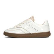 Stijlvolle witte sneakers met studs Nubikk , White , Dames