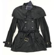 Pre-owned Cotton outerwear Burberry Vintage , Black , Dames