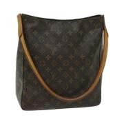 Pre-owned Canvas louis-vuitton-bags Louis Vuitton Vintage , Brown , Da...