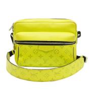 Pre-owned Fabric shoulder-bags Louis Vuitton Vintage , Yellow , Dames