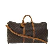 Pre-owned Canvas louis-vuitton-bags Louis Vuitton Vintage , Brown , Da...