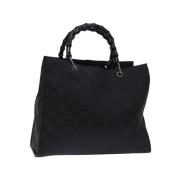 Pre-owned Nylon gucci-bags Gucci Vintage , Black , Dames