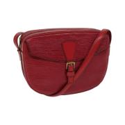 Pre-owned Leather louis-vuitton-bags Louis Vuitton Vintage , Red , Dam...