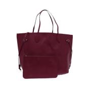 Pre-owned Leather louis-vuitton-bags Louis Vuitton Vintage , Red , Dam...