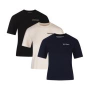 MultiColour T-shirts en Polos Set Palm Angels , Multicolor , Dames