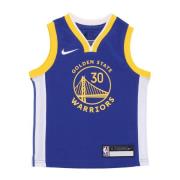 Basketbalshirt Stephen Curry Icon Edition Nike , Blue , Heren