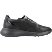 Stijlvolle Sneakers voor Dagelijks Gebruik Geox , Black , Dames