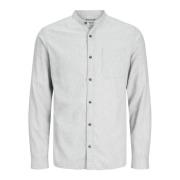 Elegante Band Overhemd met Lange Mouwen Jack & Jones , Gray , Heren