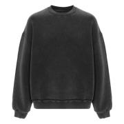 Zwarte Sweatshirt Stijlvolle Typo Sweater Axel Arigato , Black , Heren