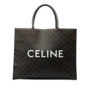 Pre-owned Fabric totes Celine Vintage , Black , Dames