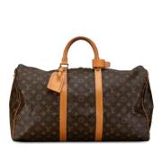 Pre-owned Canvas louis-vuitton-bags Louis Vuitton Vintage , Brown , Da...