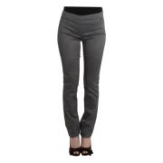 Grijze Slim Designer Broek John Galliano , Gray , Dames