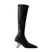 Leather boots Courrèges , Black , Dames